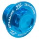 ZETA Śruba ośki HUSQVARNA KTM GASGAS niebieski H-Blue M20×P1.5-19 H21