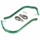 ZETA ALUMINIOWE OSŁONY DŁONI HANDBARY ZETA ZIELONE 28.6MM