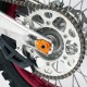 ZETA Napinacz osi 25mm tylnego koła Axle Block tył KTM HUSQVARNA GAS GAS pomarańcz