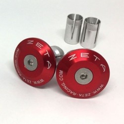 ZETA Zaślepka kierownicy 29mm czerwony