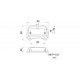 DRC Lampa LED Phantom czerwona