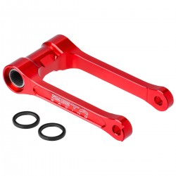ZETA Łącznik wahacza obniżający (aluminiowy) o 30mm HONDA CRF250R CR450R od 2025 czerwony
