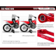 ZETA Łącznik wahacza obniżający (aluminiowy) o 30mm HONDA CRF250R CR450R od 2025 czerwony