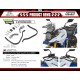ZETA Aluminiowe osłony dłoni / handbary czarne SUZUKI V-STROME 800 DE komplet