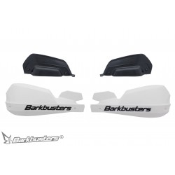 BARKBUSTERS - Plastikowe osłony / listki do aluminiowych osłon dłoni BIAŁO-CZARNE