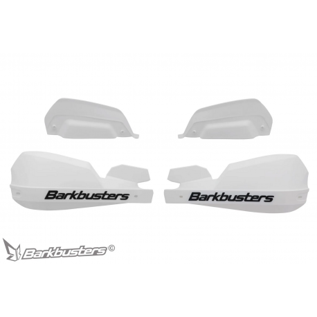 BARKBUSTERS - Plastikowe osłony / listki do aluminiowych osłon dłoni BIAŁO-BIAŁE