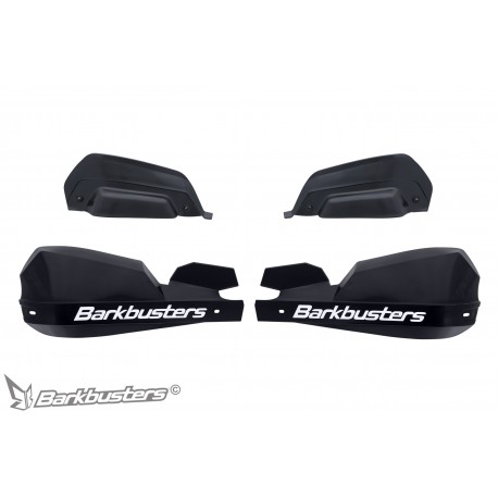 BARKBUSTERS - Plastikowe osłony / listki do aluminiowych osłon dłoni CZARNO-BIAŁE