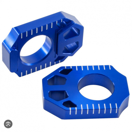 ZETA Axle Block Napinacze koło tył YZ/YZF'07-08,WR250R/X niebieski