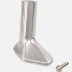 ZETA Końcówka wymienna podnóżki aluminiowej 80 mm