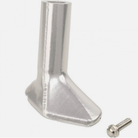 ZETA Końcówka wymienna podnóżki aluminiowej 80 mm