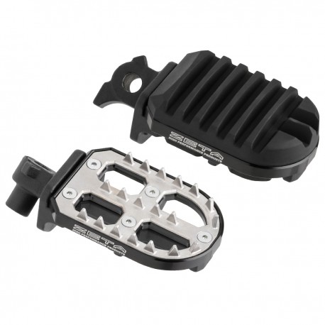ZETA Podnóżki Adventure aluminium/stal YAMAHA TENERE 700- 20- CZARNE