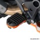 ZETA Podnóżki Adventure aluminium/stal KTM HUSQVARNA POMARAŃCZOWE