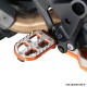 ZETA Podnóżki Adventure aluminium/stal KTM HUSQVARNA POMARAŃCZOWE