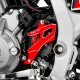 ZETA Osłona zębatki HONDA YAMAHA CR/CRF/YZ czerwona