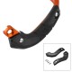 ZETA Zestaw PRO Aluminiowe osłony dłoni / handbary pomarańczowe + mocowanie handbarów BC-MOUNT czarne HUSQVARNA KTM GAS GAS