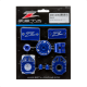 ZETA Billet Kit Zestaw do Suzuki DR-Z400SM 2005-2019 niebieski