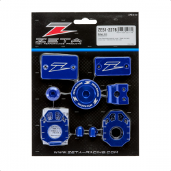 ZETA Billet Kit Zestaw do Suzuki DR-Z400SM 2005-2019 niebieski
