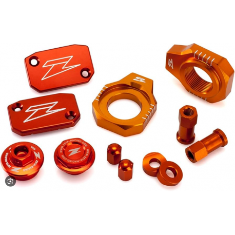 ZETA Zestaw akcesoriów do motocykli KTM SX / SX-F / XC / XC-F 2013-2018 pomarańczowy