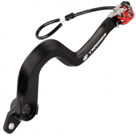 ZETA Dźwignia hamulca nożnego wzmocniona z regulacją TRIGGER SUZUKI DRZ 400 S/M 00-24