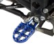 ZETA Podnóżki aluminium wzmocnione WR250R/X 07-20 niebieski