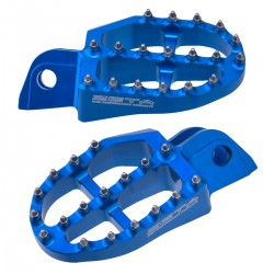 ZETA Podnóżki aluminium wzmocnione KTM HUSQVARNA GAS GAS BETA H-Blue