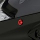 ZETA Śruby aluminiowe czarne 6 sztuk