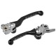 ZETA ZESTAW DŹWIGNI (KLAMEK) HAMULCA I SPRZĘGŁA KAWASAKI KX250/450F' 2023- KX450 2024- KX450X 2024- czarne