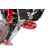 ZETA Aluminiowe podńóżki HONDA CR /CRF / CRFL 57mm stopki pegi wzmocnione czerwone